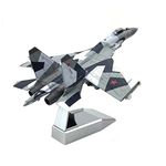 LOOM TREE® 1/100 Scale Su-35 Fighter Airplane Diecast Model with Display Stand Souvenir| Models & Kits | | Aircraft | Airplanes