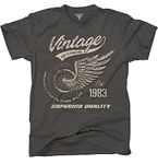 GunShowTees 41st Birthday Gift for Men Vintage 1983 Retro Motorcycle Birthday Shirt, 1983, Small