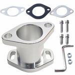 Racing Intake Pipe Inlet Manifold Gasket Screw for Predator 301cc 420cc 13hp 15hp Engine Mini Bike Go Kart Silver