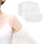 Skycase Disposable Underarm Sweat Pads, 50 Packs Armpit Sweat Pads for Women and Men, Foldable Sweat Shield Fight Hyperhidrosis Underarm Pads for Absorbs Sweat & Unpleasant Odour, White