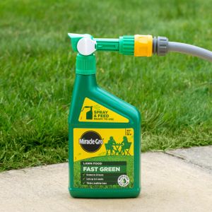 Miracle-Gro EverGreen Fast Green Liquid Lawn Feed, 1 Litre