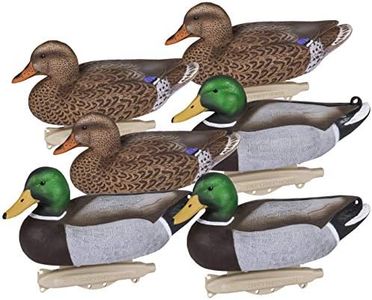 Flambeau Outdoors 8036SUV Storm Front 2 Mallard Decoys, Classic Floaters - 6-Pack