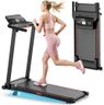 Laufband für Zuhause, Elektrisches Laufbänder mit Griff, Klappbares bis 10Km/H, Treadmill Walking Pad for Home, Leise Klein Büro Klappbar Kompakte, Anzeige 12 Voreingestellte Programme