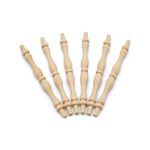 Wooden Baluster Spindles 5-3/4", Pack of 50 Wood Spindles for Crafts, Woodworking, and Furniture, by Woodpeckers