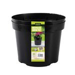 BOSMERE 10 Litre N205 Round Container Pot (Pack of 2), Black