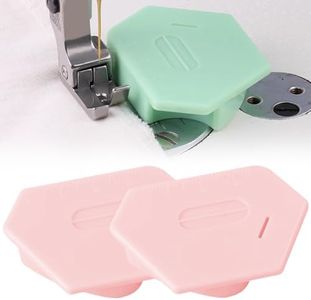 Magnetic Seam Guide for Sewing Machine, 2024 New Sewing Machine Multi-Purpose Tool Polygonal Strong Magnetic Gauge, Hemmer Guide Sewing Supplies Accessories, Sewing Supplies Accessories (Pink*2)