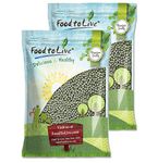 Whole Dried Green Peas, 20 Pounds – Vatana, Sproutable, Vegan, Kosher, Bulk. Pre-Soak Needed. Rich in Protein, Fiber, Potassium. Great for Green Curry, Pea Soup, Stews