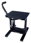 BikeTek MX Lift Stand Pop Up Motocross Paddock Stand - Black