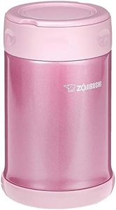 ZOJIRUSHI SW-EAE50PS Stainless Steel Food Jar 500 ml Shiny Pink