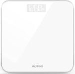 RENPHO Digital Body Weight Bathroom Scale, Highly Accurate Core 1S Body Weight Scale with Lighted LED Display, Round Corner Design, 400 lb, White