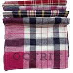 OCTRIX Kitchen Duster Cotton Cleaning Cloth 4 pcs - 50x50 CM - 300 GSM Multi-Functional Cleaning Towels Lint & Streak Free Napkins Clothes for Home and Kitchen Multi-Colour