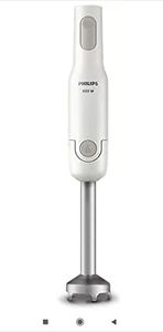 Philips Hand Blender HL1600/00-650W Powerful Motor, Detachable Steel Rod, Single Button Release, 2 Year Warranty