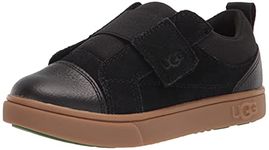 UGG Unisex-Child Rennon Low Sneaker, Black, 9