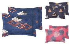 BSB HOME Present Designer Printed 6 Piece 100% Pure Cotton Pillow Cover Set- 20" X30" Inches, (Multicolor2)