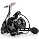 KastKing KastKing Megatron Spinning Reel, Great Saltwater Spinning Fishing Reel, Rigid Aluminum Frame 7+1 Double-Shielded Stainless-Steel BB, Over 30 lbs. Carbon Drag, CNC Aluminum Spool & Handle