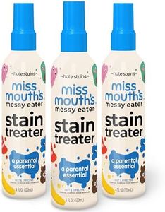 Miss Mouth's HATE STAINS CO Stain Remover for Clothes - 4oz 3 Pack of Newborn & Baby Essentials Messy Eater Stain Treater Spray - No Dry Cleaning Food, Grease, Coffee Off Laundry, Underwear, Fabric