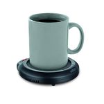 Coffee Warmer For Desk Black Bbk