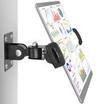 iTODOS Tablet Wall Mount for iPad,Galaxy Tabs, iPhone, Kindle Fire HD, Kindle Paper White,Google Nexus7/11,Switch, Vehicle GPS,360°Adjustment Compatible with 7~12.9 inch Tablet and Cellphone