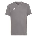 adidas Unisex Kids Entrada 22 Tee, Team Grey Four, 5-6 Years