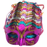 Warooma 12pack Unisex Retro Masquerade Masks,Half Face Mask Venetian Mask Wedding Props Mardi Gras Halloween Party Decoration Costume