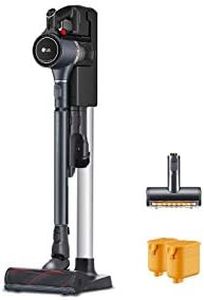 LG CordZero Cordless Stick Vacuum Cleaner, 2 Batteries [10 Year Motor Warranty] Powerful Cleaning for Carpet, Floor, Hardwood, Pet Hair, Furniture, Dust, Lightweight, High-Capacity Dust Bin, A927