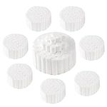 400 PCS Dental Gauze Rolls Cottons Pads, Nosebleed Kit Accessories #2 Medium 1.5" Mouth Gauze Nose Plugs for Dental Clinic, Household