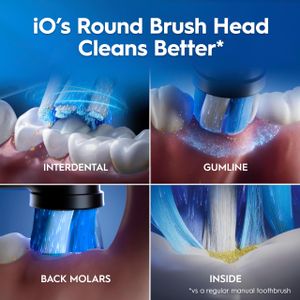 Oral-B iO9 Electric Toothbrush – Smart Rechargeable, Black
