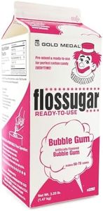 Generic Bubble Gum - Floss sugar Flavor Cotton Candy 3.25 lb - 1 Carton 52 oz - 1/2 Gallon
