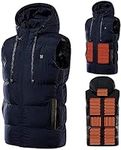 Heated Vest with Battery Pack,Smart