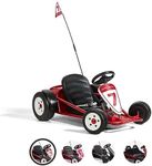 Radio Flyer Ultimate Go-Kart, 24 Volt Outdoor Ride On Toy, Red Go Kart For Kids Ages 3-8