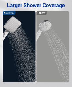Newentor High Pressure Shower Head – Adjustable Water Saving