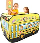 Pop Up Tent for Kids.School Bus Ten