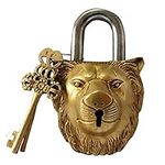 Brass Padlock - Lock with Keys - Wo