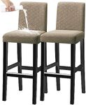 KELUINA Bar Chair Stool Covers, Str