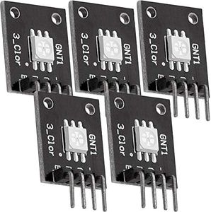AZDelivery 5X KY-009 Capteur de Module SMD à LED RGB Compatible avec Arduino et Raspberry Pi y Compris Un eBook