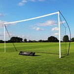 QUICKPLAY Kickster Soccer Goal Range – Ultra Portable Soccer Goal | Includes Soccer Net and Carry Bag [Single Goal]