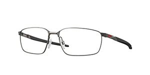 Oakley Men's Ox3249 Extender Rectangular Prescription Eyewear Frames, Matte Gunmetal/Demo Lens, 58 mm