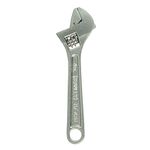 Stanley 1-87-430 100mm Chrome Plated Adjustable Wrench (Yellow & Black)