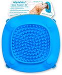 Aquapaw Premium XL Licking Mat with Suction Cups | Dog Must Haves - Non-Slip Slow Feeding Mat for Food, Treats & Peanut Butter | Bathing Supplies - Anxiety Relief & Boredom Reducer | Lick Pad - Blue