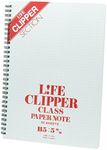 Life B5 size Clipper spiral noteboo