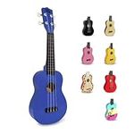 CB SKY 21" (53cm) Soprano Ukulele for Kids/Beginners - Blue