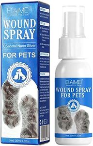 Wound Spray for Pets | Wound and Skin Care for Dogs Cats,Promote Healing and Relieves Itch, Natural Formula Spray Bottle Safe for All Animals Qte-au