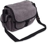 Everest Luggage Canvas Messenger, C