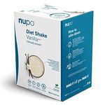 NUPO Diet Shake Vanilla – Vegan premium diet shakes for weight management I Clinically proved meal replacement shake for weight control I 10 Servings I Very Low-Calorie Diet, GMO Free