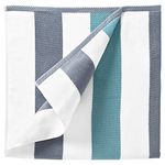 Oversize Plush Cabana Towel by Laguna Beach Textile Co | Stone and Sea Glass Green | 1 Classic, Beach and Pool House Towel