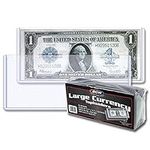 BCW Large Bill Currency Toploaders 