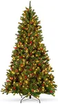 Best Choice Products 12ft Pre-Lit Pre-Decorated Spruce Hinged Artificial Christmas Tree w/ 4,188 Tips, Pinecones, Berries, 1,300 Lights, Metal Base