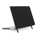 mCover Hard Shell Case for New Late-2020 12.4-inch Microsoft Surface Laptop Go with Touch Screen (Not Fit Any Microsoft Laptop) (Black)