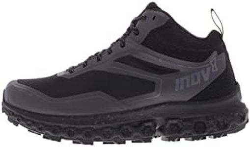 INOV8(イノヴェイト) Inov-8 Men's Hiking ROCFLY G390 GTX MS Gore-TEX Trekking Mountain Climbing Cushion, Thick Sole, Black, 27.0 cm