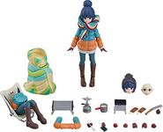 Max Factory Laid-Back Camp: Rin Shima Figma DX Edition Action Figure Multicolor M06799